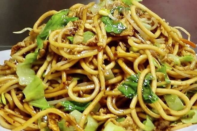 59. Nouilles sautées Shanghai / Shanghai noodles / 上海粗炒